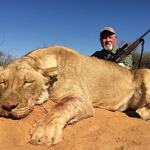 Lioness Hunting in South Africa