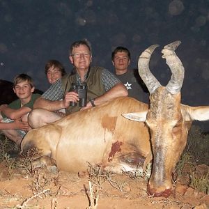 Red Hartebeest Hunting in South Africa