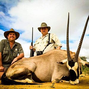 Hunt Gemsbok in South Africa