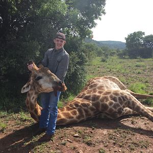 Hunting Giraffe in South Africa