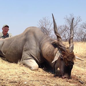 Hunting Eland Zimbabwe