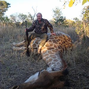 Hunting Giraffe in Zimbabwe