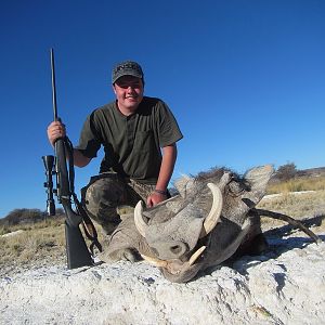 Warthog Hunt Namibia