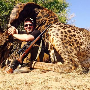 Hunting Giraffe in South Africa