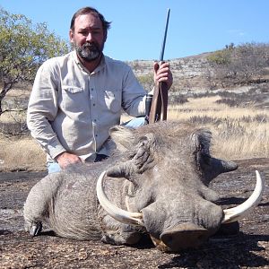 Hunting Warthog in  Zimbabwe