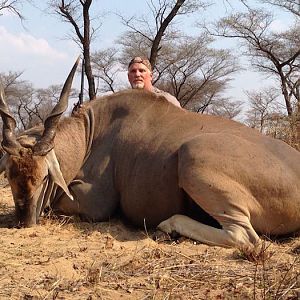 Hunting Eland Zimbabwe