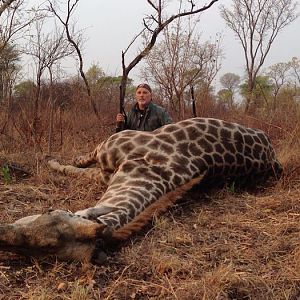 Hunting Giraffe Zimbabwe