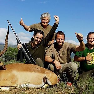 On Safari with Family Hunting