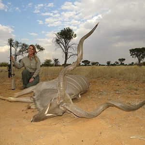 Huntress with fine KUDU