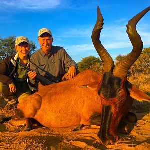 Red Hartebeest Hunting in South Africa