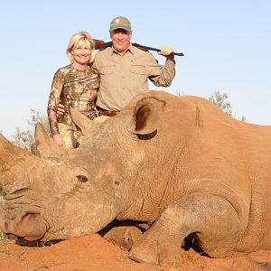 Hunt White Rhino in South Africa