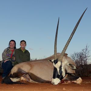 Gemsbok Hunt in South Africa