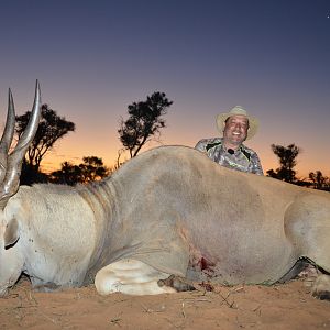 Hunt Blue Eland Bull