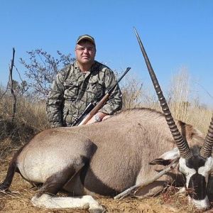 Gemsbok Hunt in South Africa