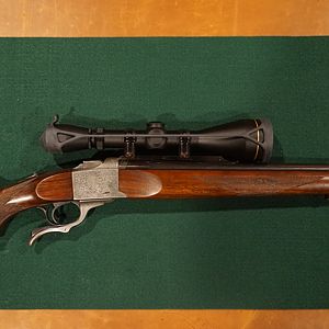 Ruger No. 1 with Austrian engraving