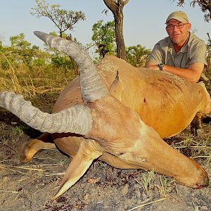 Hunt Western Hartebeest Benin