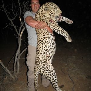 Leopard Hunt Nambia