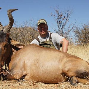 Red Hartebeest Hunt Nambia