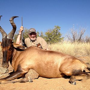 Namibia Red Hartebeest Hunt