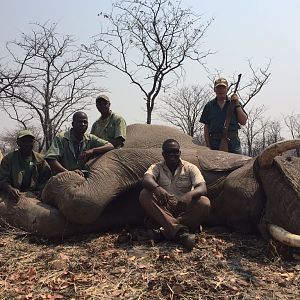 Hunting Elephant Zimbabwe