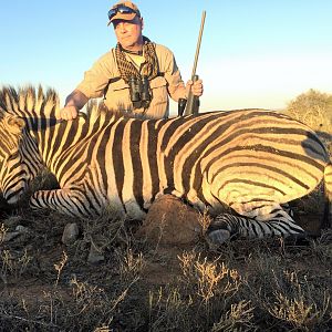 Hunt Burchell’s Plain Zebra in South Africa