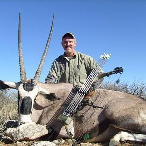 Namibia Gemsbok Bow Hunt