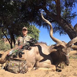 Kudu Bow Hunt Namibia