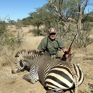 Namibia Hunting Hartmann Mountain Zebra