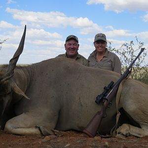 Hunting Eland Namibia