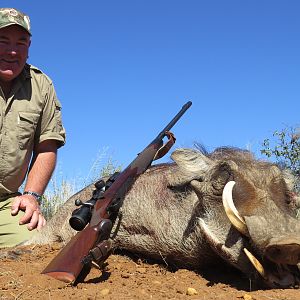 Hunting Warthog in Namibia