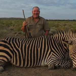 Hunting Hartmann Mountain Zebra Namibia