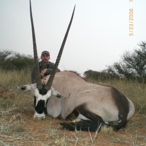 Gemsbok hunt in Northwest Province SA