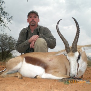 Springbok hunt in Northwest Province SA