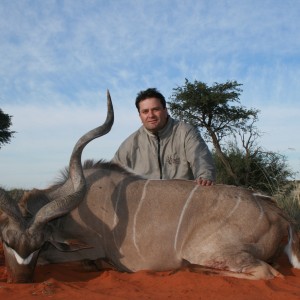 Kudu in the Kalahari