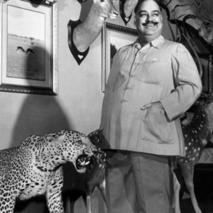 Maharaja of Bikaner and his trophies