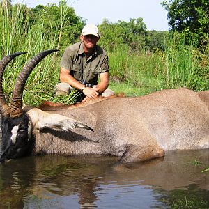 I shot this Roan while he was eating algae in the river !!!