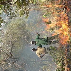 Bush fire Central African Republic