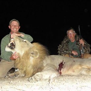 Tanzania Hunting Lion