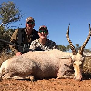 Hunt White Blesbok South Africa