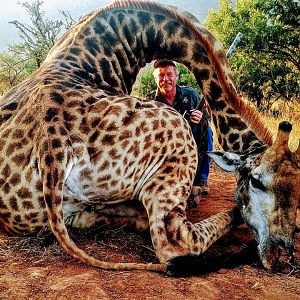 Hunting Giraffe in South Africa