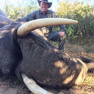 Hunting Elephant Zimbabwe