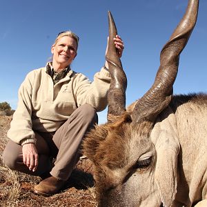 Lady with Eland