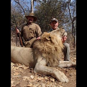 Hunting Tanzania Lion