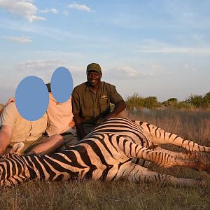 South Africa Burchell's Plain Zebra Hunt