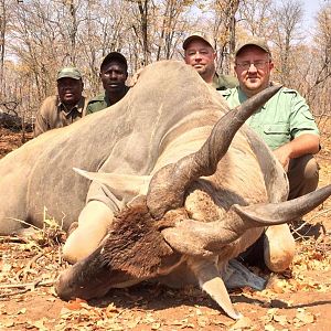 Hunting Livingstone Eland Zimbabwe