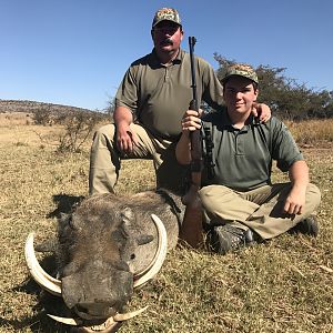 Hunting Warthog in South Africa