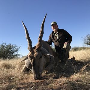 Hunting Eland Namibia