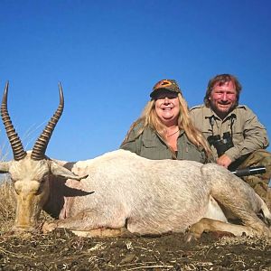 Hunt White Blesbok South Africa