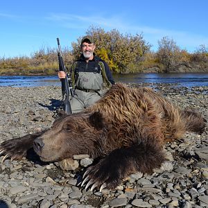 Hunting Arctic Grizzly north of Kotzebue, Alaska