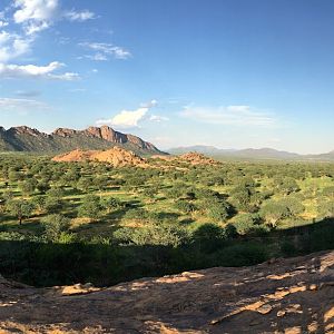 The mighty Geisterberg (Mountain of the spirits) - Namibia